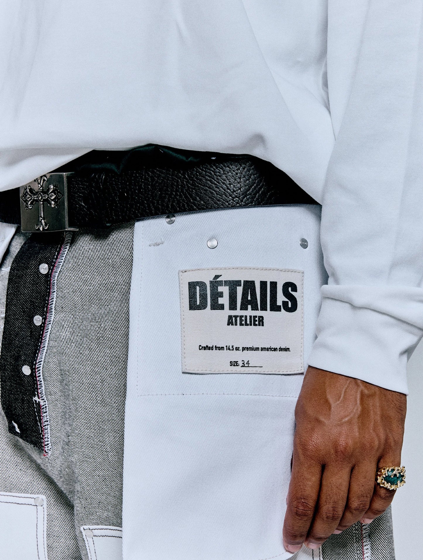 Reversible Double Pocket Jeans - Unisex