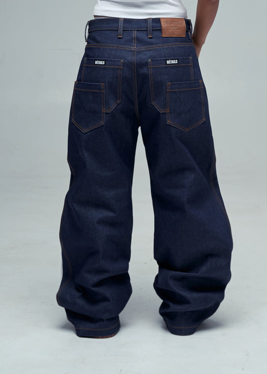 "Amor Mio" Reversible Jeans